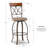 Jefferson Swivel Upholstered Counter Stool-329401021-341251955