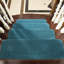 Tapis d'escalier bleu sarcelle Diannie