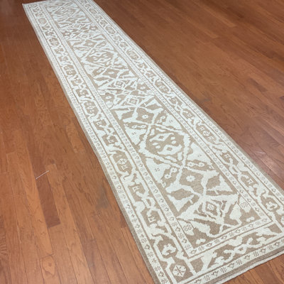 HERAT ORIENTAL  Handmade Turkish Oushak Wool Runner