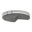 Plateau tournant 28 "avec base pivotante 28" Orion Grey