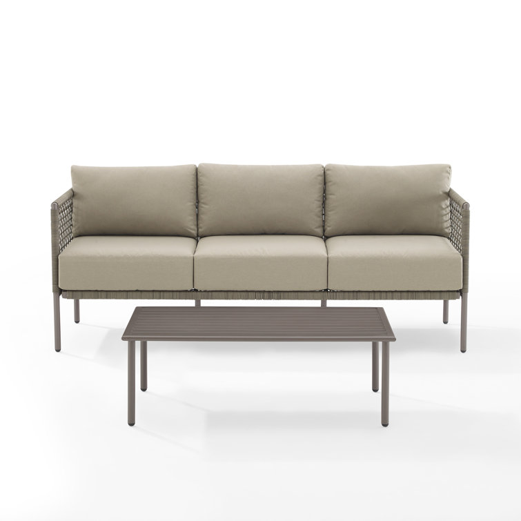 Apruva 3 - Person Patio Conversation Sets with Cushions