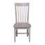 Grande chaise d'appoint Mission en bois massif, ensemble de 2 -119390289