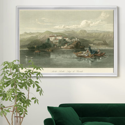 Bay Of Baie, Italy - Matted and Framed Under Acrylic Glass, Large Living Room Wall Art