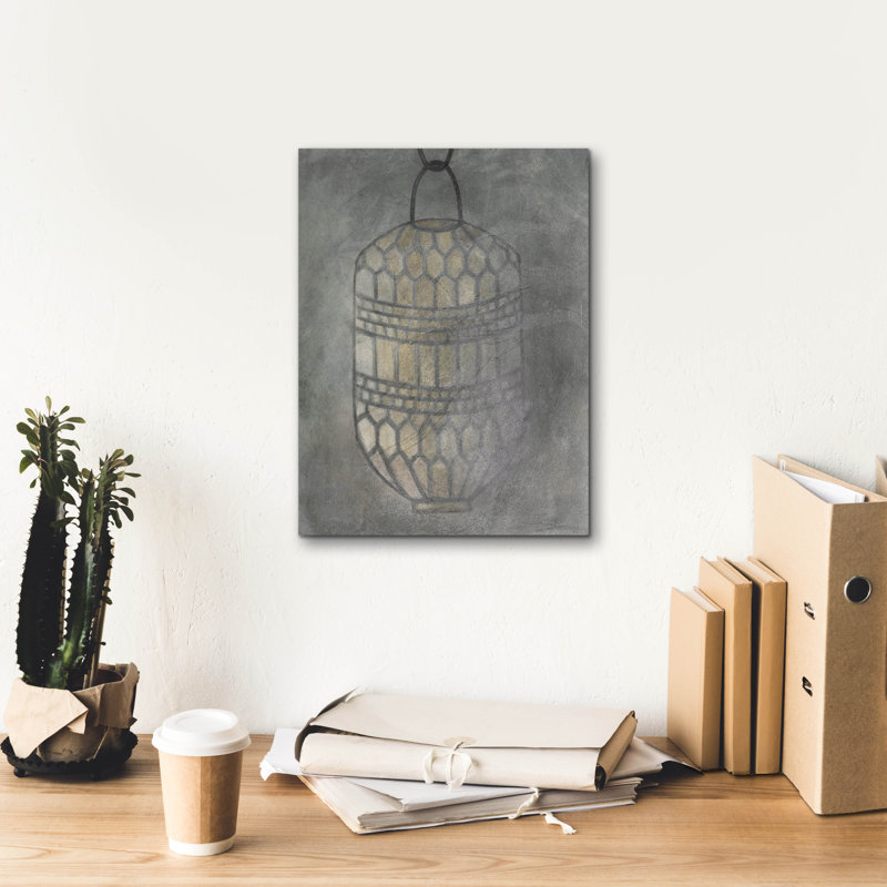  'Crepe Lantern 2' by Vanna Lam Canvas Wall Art, 12" x 16", 16" H x 12" W