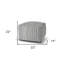 Pouf cubique 22 po