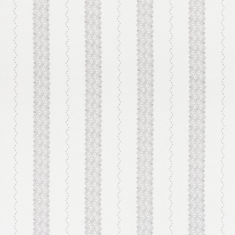 Tissu à rayures Nauset, Gris