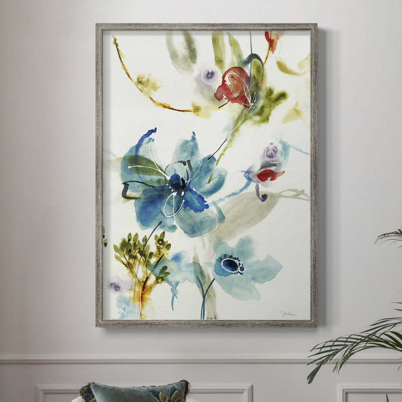«Color of Summer I», reproduction encadrée - bois massif, H 11 po x l 9 po