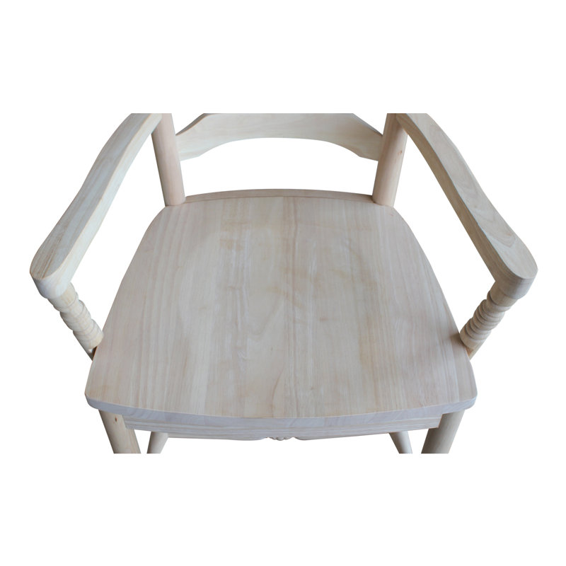 Disla Solid Wood Armchair