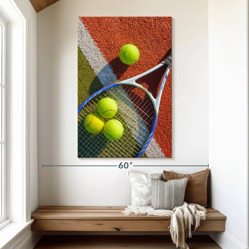 Jeu de tennis Sireci, H 51 po x l 34 po