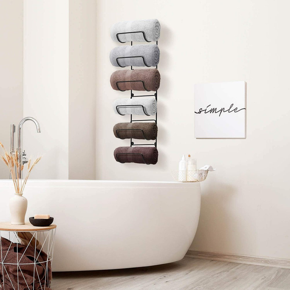 Jatorian Steel Freestanding Bathroom Shelves 17 Stories