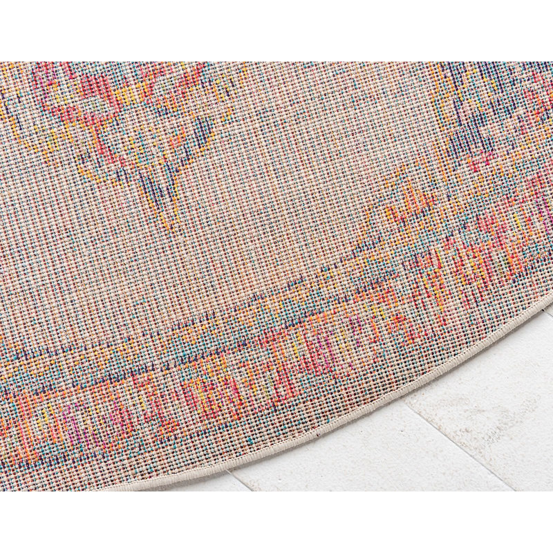 Pennylane Oriental Indoor Rug, Round 7'10"
