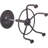 Adjustable Height Ergonomic Lab Stool Footring