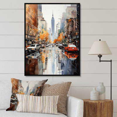 Collage sur toile Mauree New York