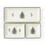 Christmas Tree 3PC NESTING TRAYS TRADITIONAL