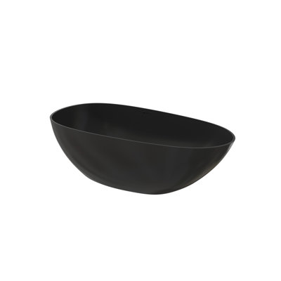 Baignoire profonde, salle de repos et spa minimaliste