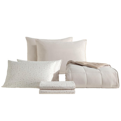 Ensemble d'édredon en peluche réversible Calvin Klein