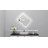 Keyshauna LED Bathroom Mirror with Frontlit and Backlit, 3 Colors Temperature & Dimmable Light Anti-fog Tempered Glass Bathroom Vanity Mirror-835751967