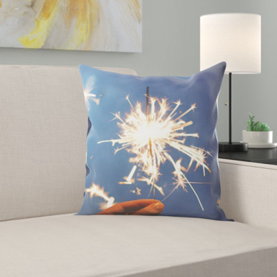 Microsuede Throw Pillow