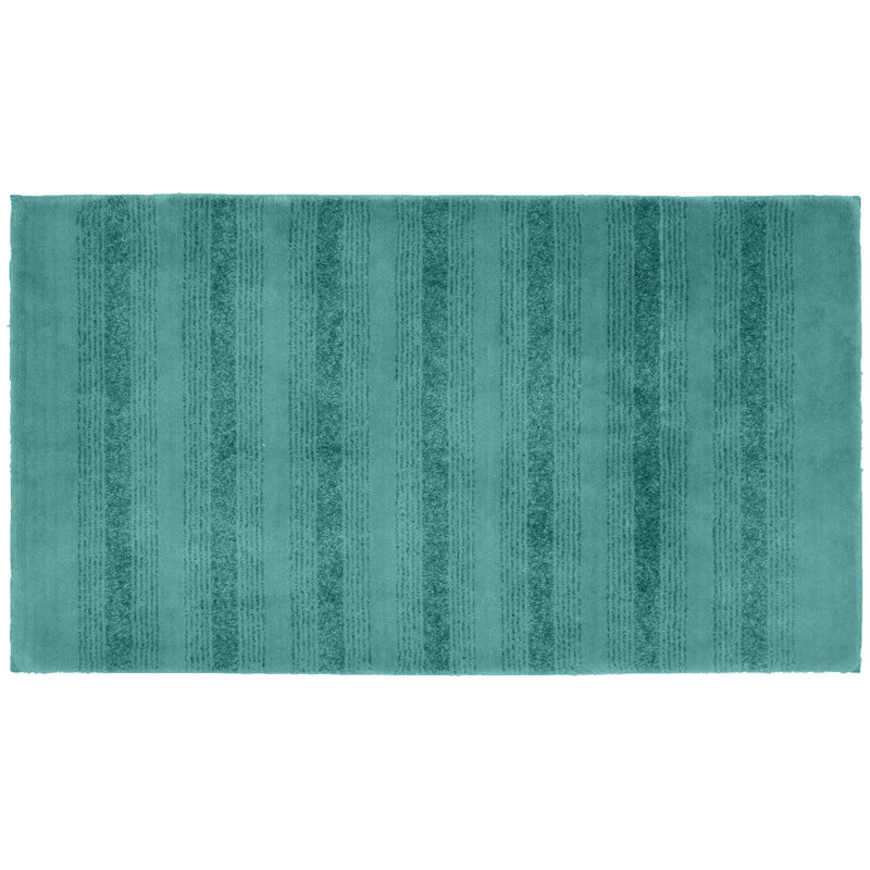 Nylon Bathroom Mat with Non-Slip Appliance Niala, Écume de mer, 2 pi 6 po x 4 pi 2 po