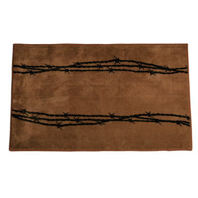 Tapis de cuisine antidérapant de style rustique