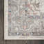 Tapis ivoire bleu traditionnel lavable Abani Rugs Tinina Collection VEN130A-1450395556