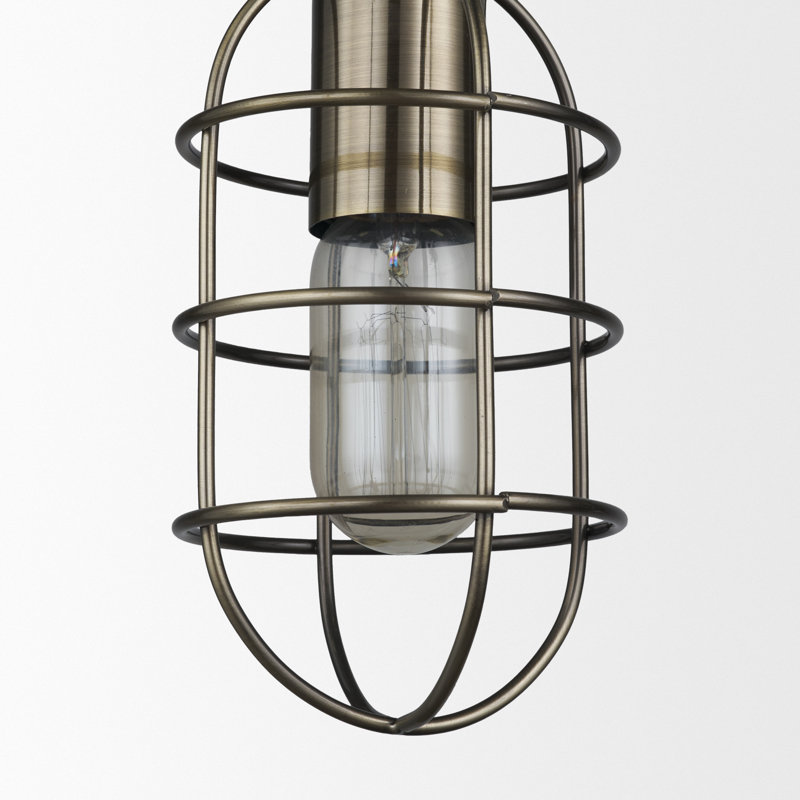 Luminaire suspendu géométrique 1 lumières simple Ione