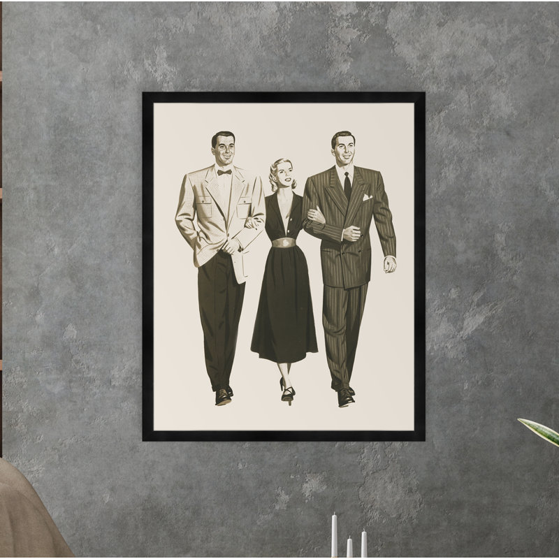 Lady & Gentlemen - reproduction de cadre photo