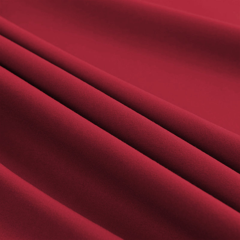 Microfiber Pillow Cases – Soft & Breathable (Set of 2), Red