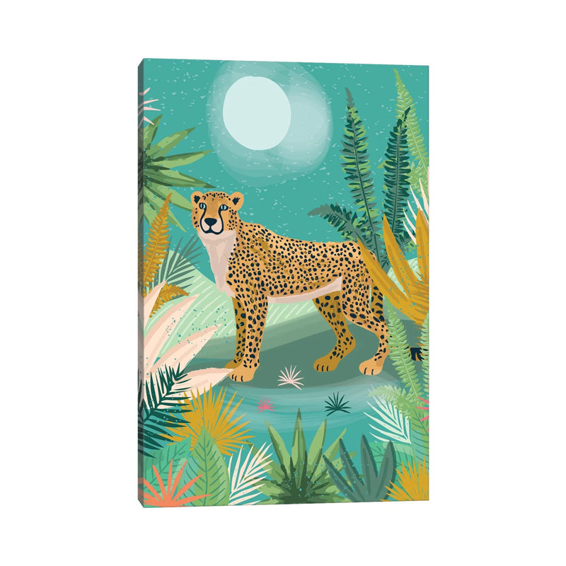 Everyday Jungle Savannah II by Lisa Whitebutton - Wrapped Canvas Gallery-Wrapped Canvas Giclée, 20.32 cm H x 30.48 cm W