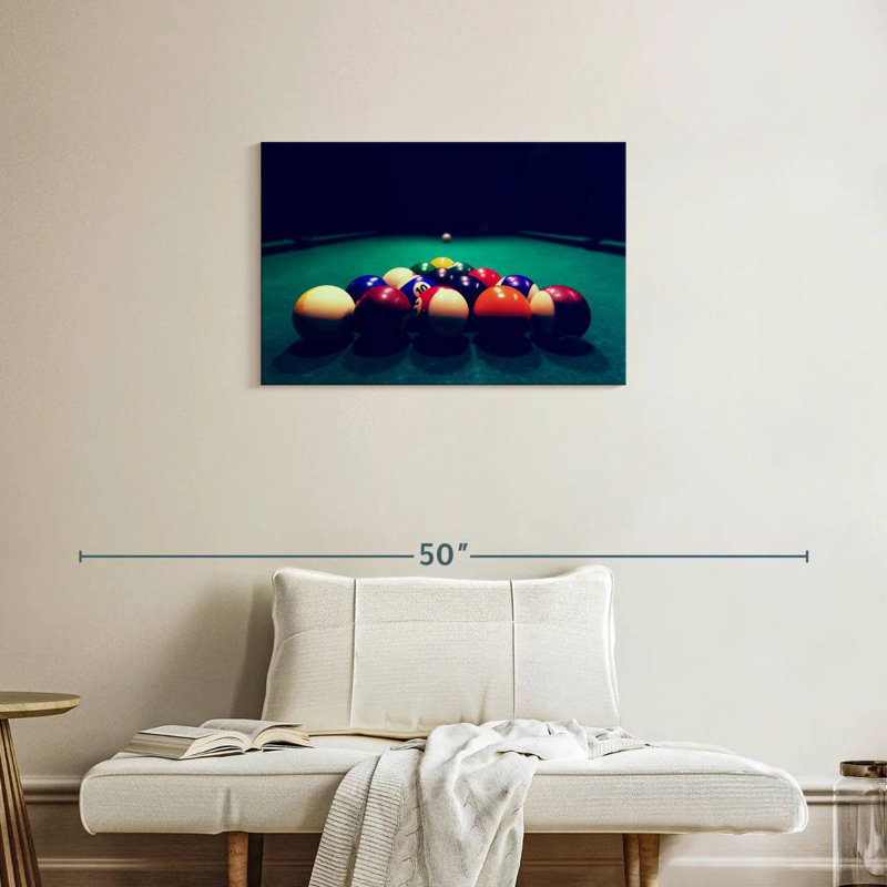 Boules de billard Senne, H 20 po x l 30 po