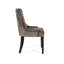 Protivin 45cm H Tufted Velvet Upholstered Side Chair in Grey