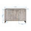 Armoire décorative en bois 3 portes