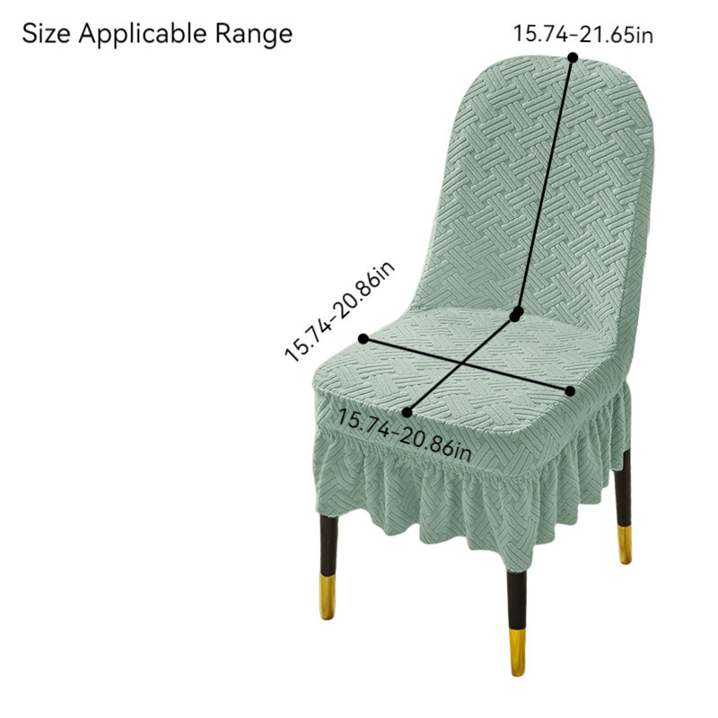 Housse pour chaise de salle à manger