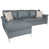 Similicuir gris est en rupture de stock