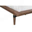 Tête de lit à lattes et structure à profil bas, centre de chambre minimaliste contemporain, assemblage minimal-1063870547