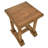 Bovey Solid Wood Top End Table