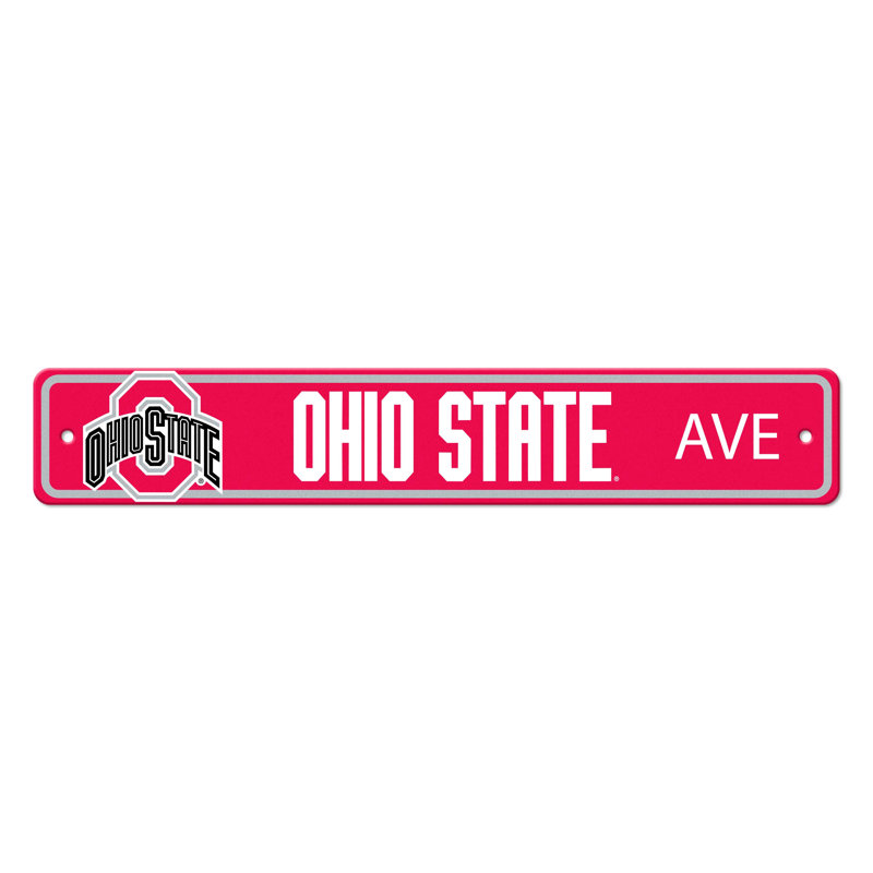 Ohio State University Street Sign