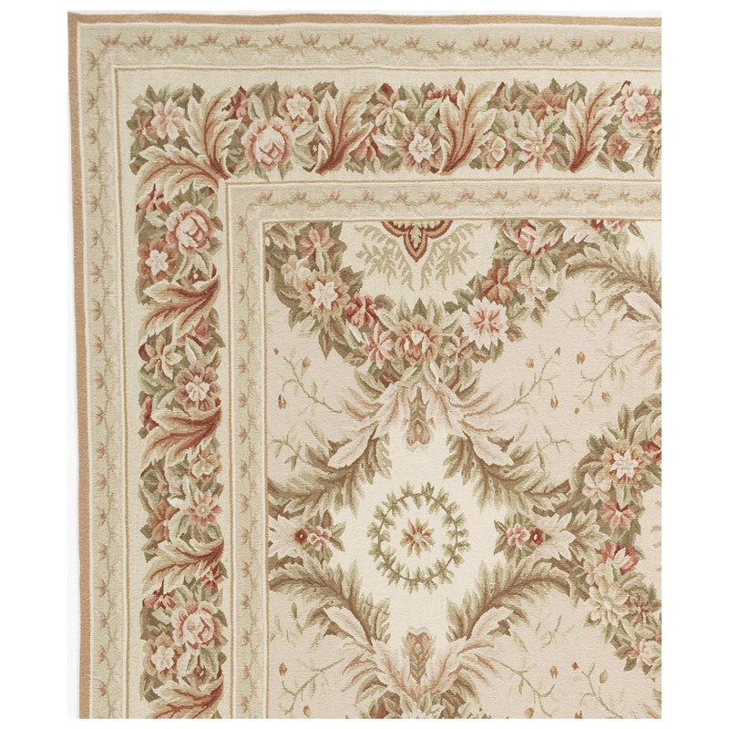 Wool Oriental Area Rug, Rectangle 2' x 3'