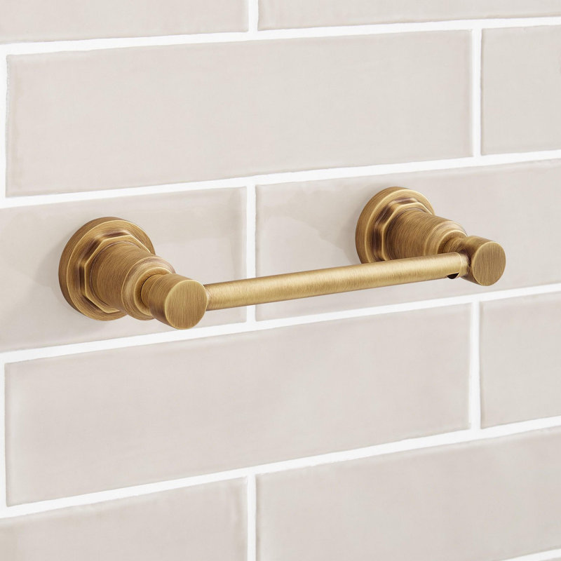 Greyfield Toilet Paper Holder, Matte Black