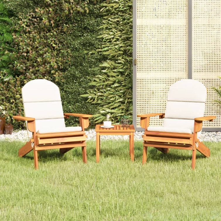 Ensemble de chaises Adirondack pour l'extérieur Reiff