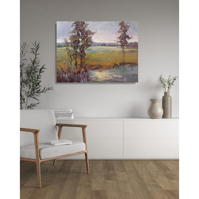 Morning On The Marsh Print