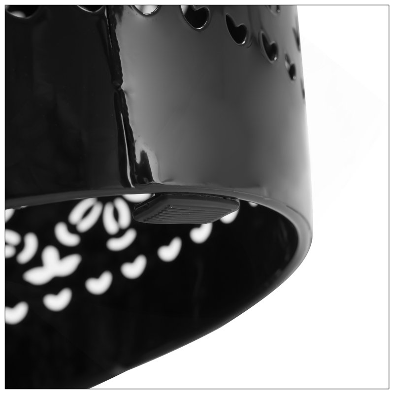 Table d'appoint RUBY 12 ", Noir