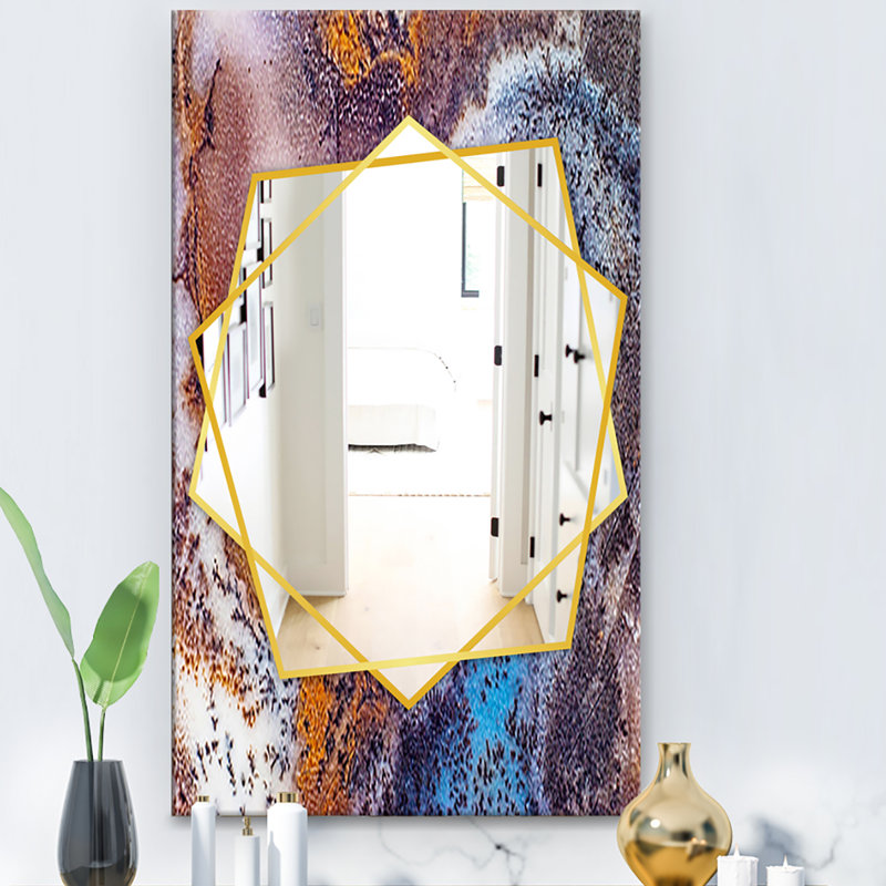 Miroir mural Geode 3, H 39,4 po x l 29,5 po