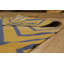 Magnifique tapis en laine jaune Timeless
