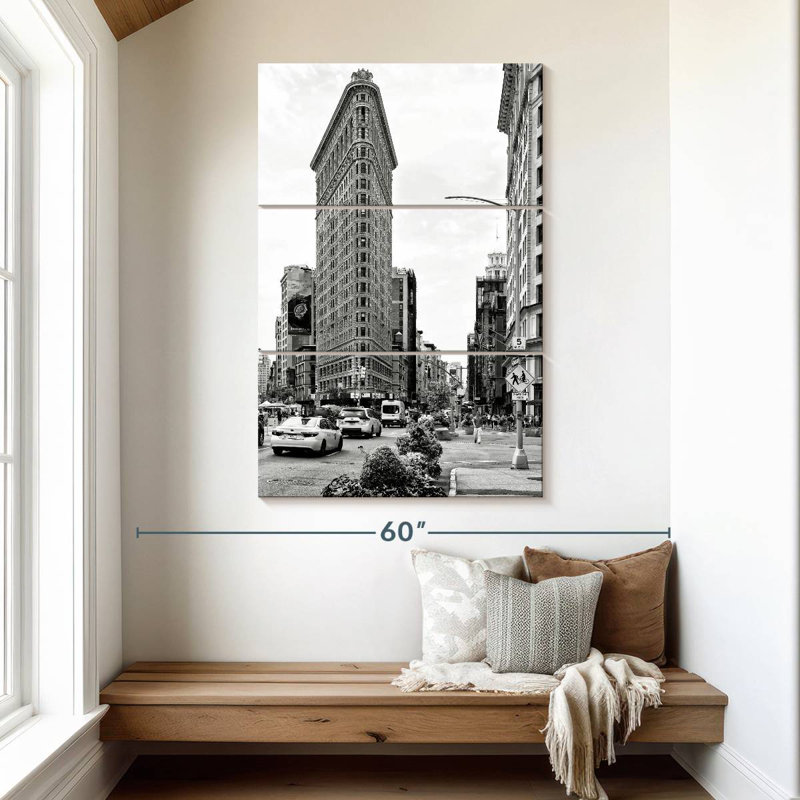 Sireci Manhattan Flatiron Building, 50" H x 32" W