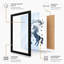 Believing Unicorn Modern - Framed Print-282106378-282106372