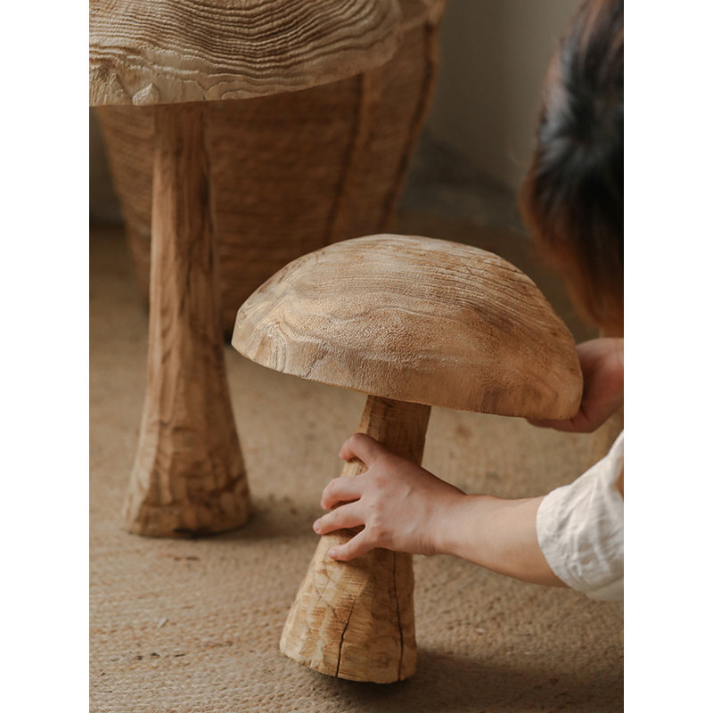 Décorations d'art rétro en bois