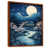 Brown Canvas Floater Framed