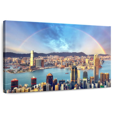 Rainbow Over Hong Kong
