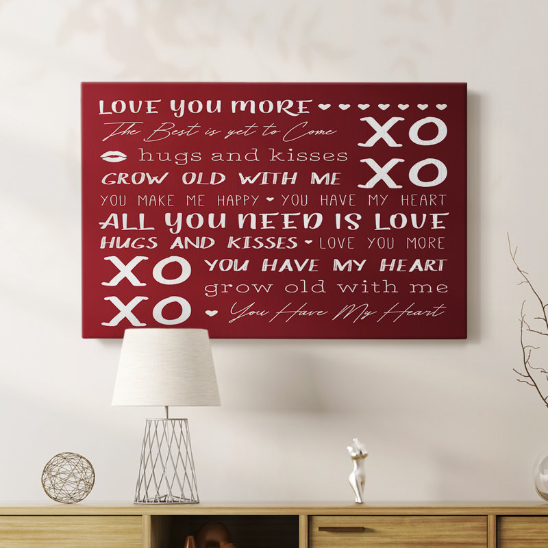 Love You More - galerie sur mesure, H 36 po x l 24 po